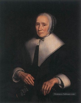  Mme Tableaux - Portrait d’une femme 2 Baroque Nicolaes Maes